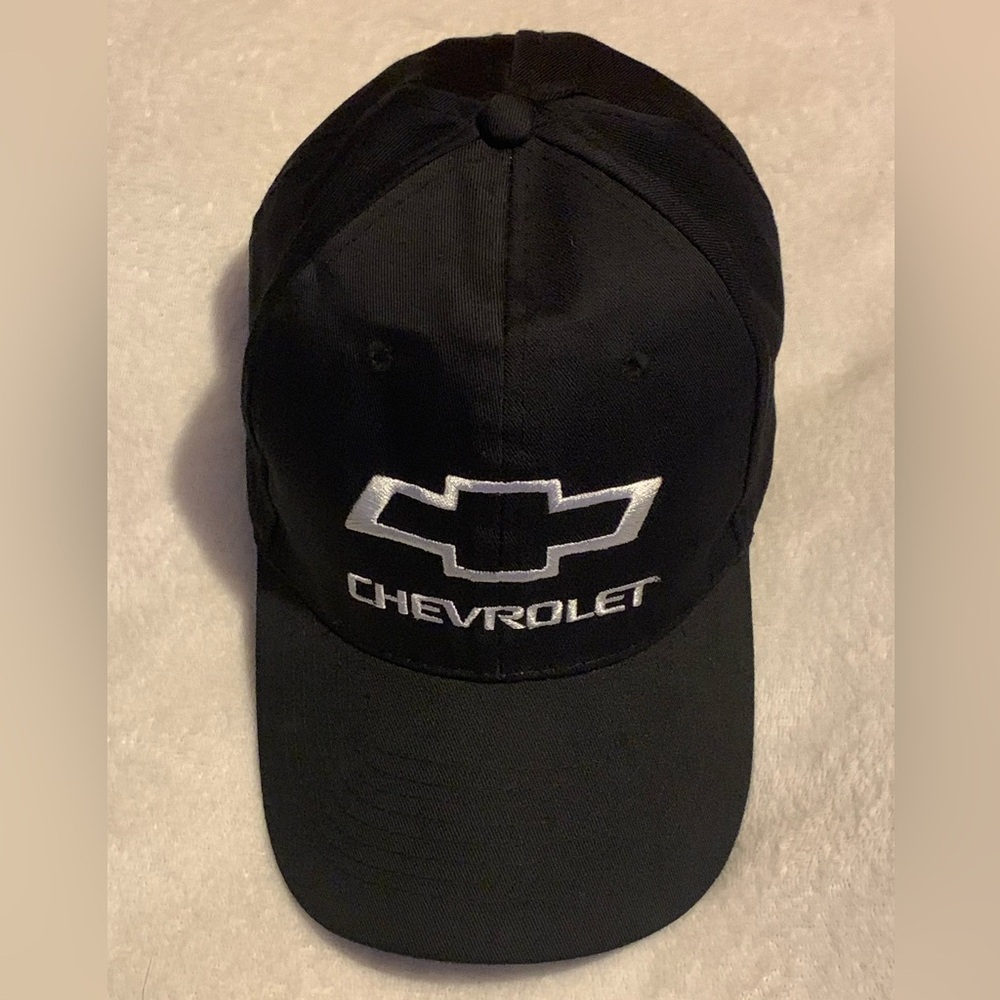 Black Chevrolet hat